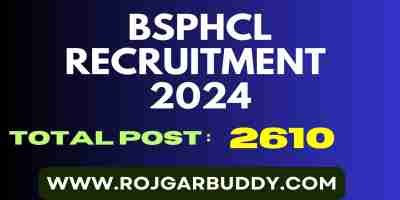 BSPHCL Recruitment 2024